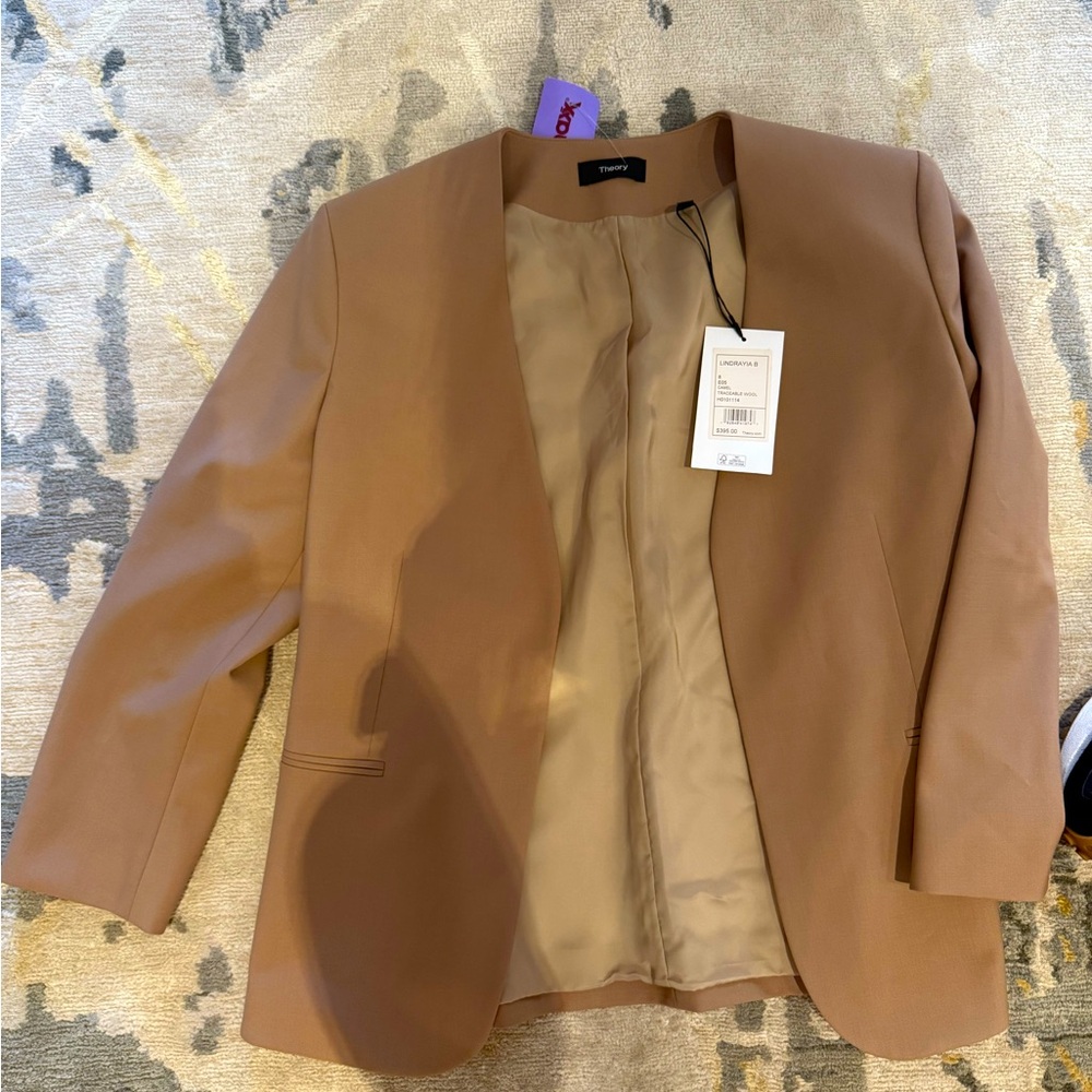 Theory beige jacket